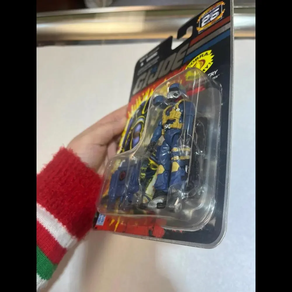 GI JOE 25th ANNIVERSARY‎ ELITE INFANTRY COBRA AIR TROOPER 3.75